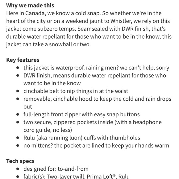 Lululemon Apres Piste jacket - Picture 2 of 8